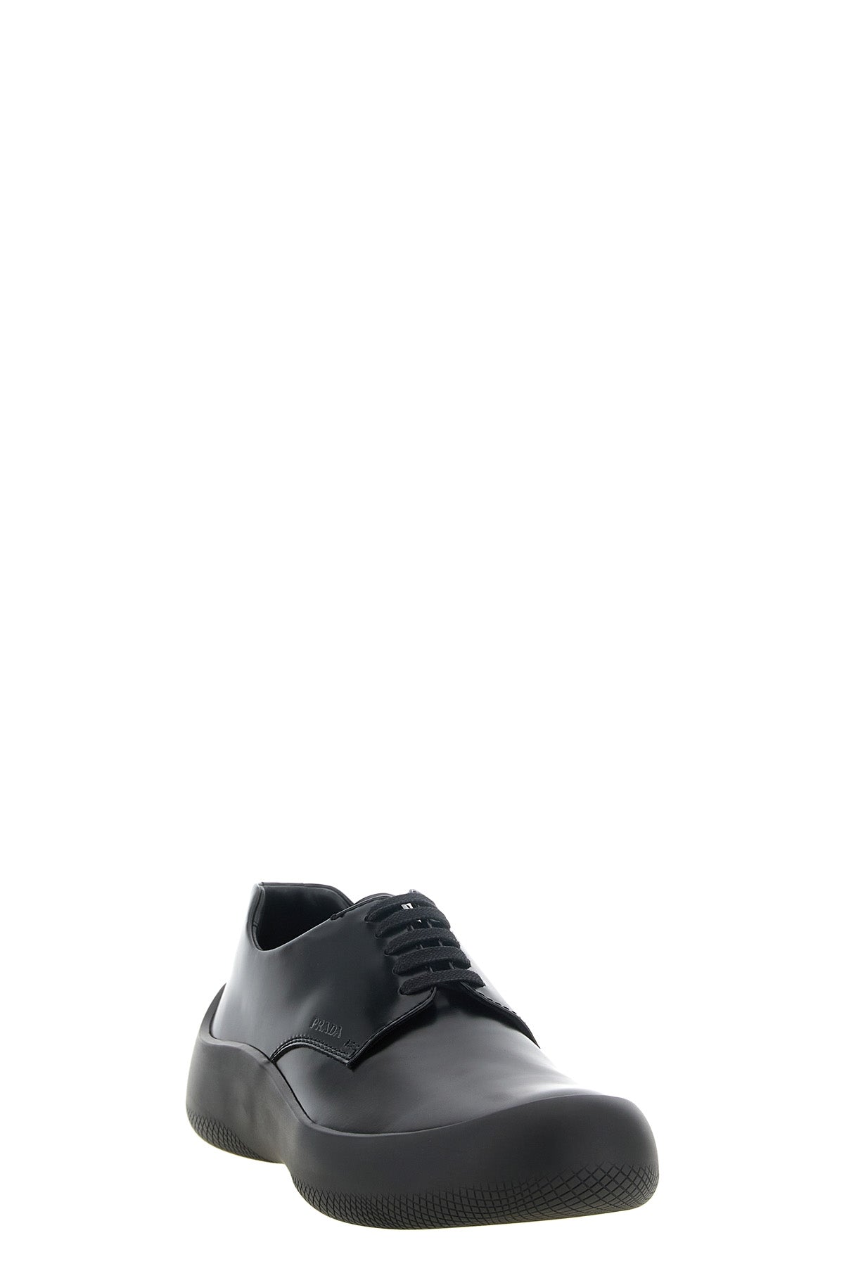 the prada lace-up shoe