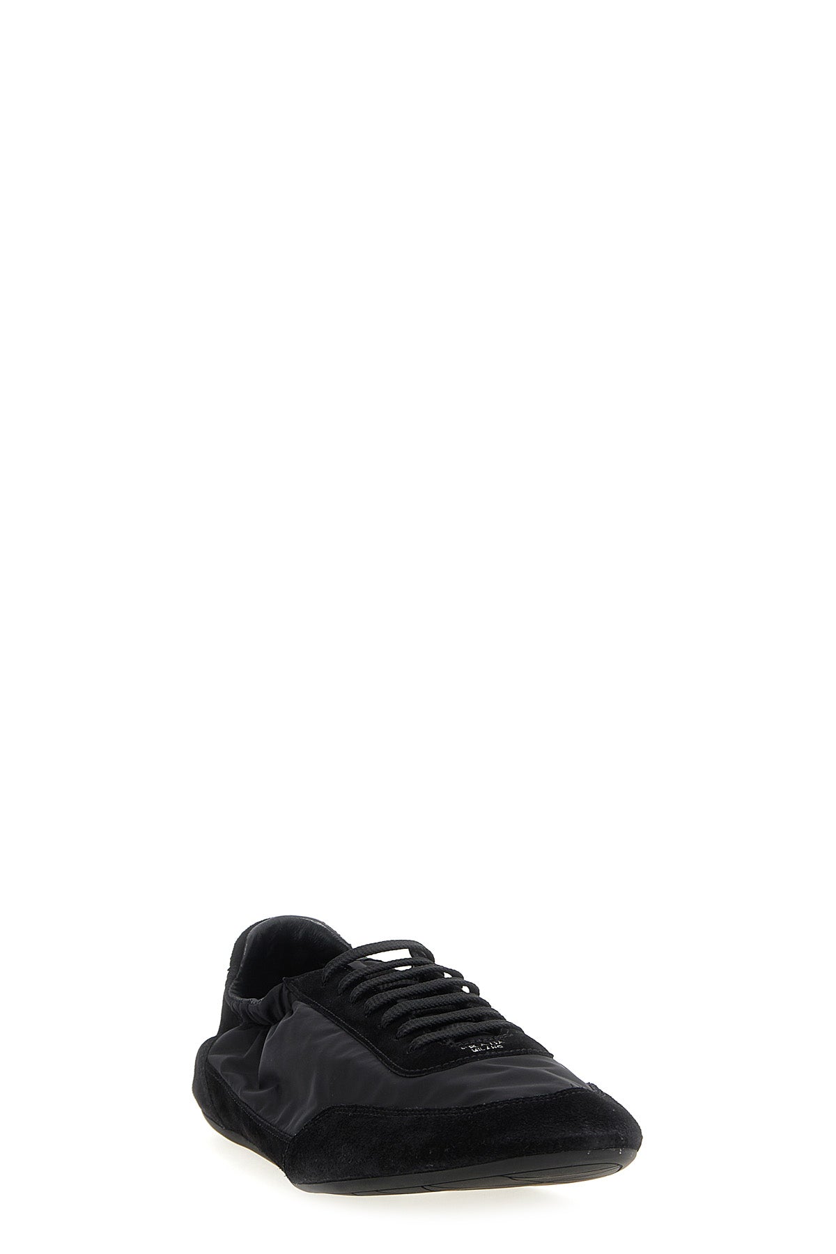 collapse sneakers in re-nylon and suede