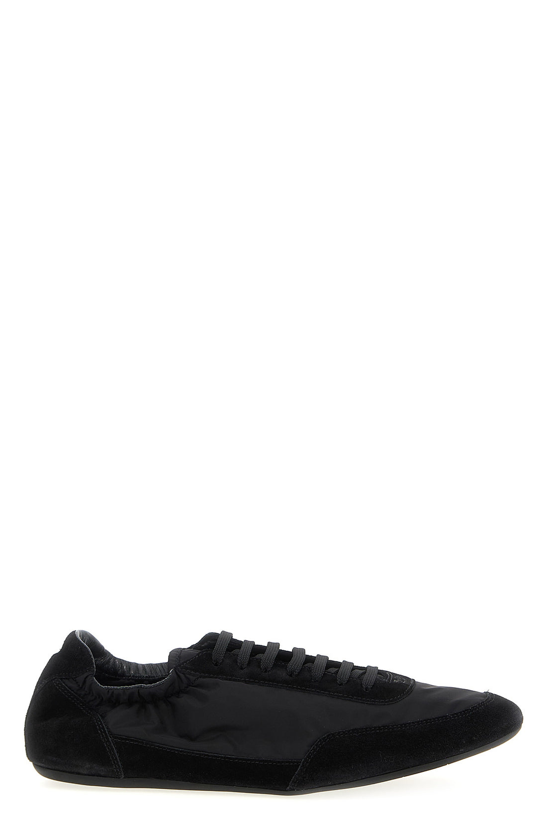 PRADA 6 collapse sneakers in re-nylon and suede