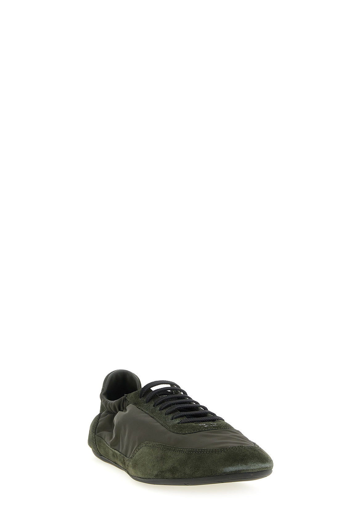 PRADA 6 collapse re-nylon and suede sneakers