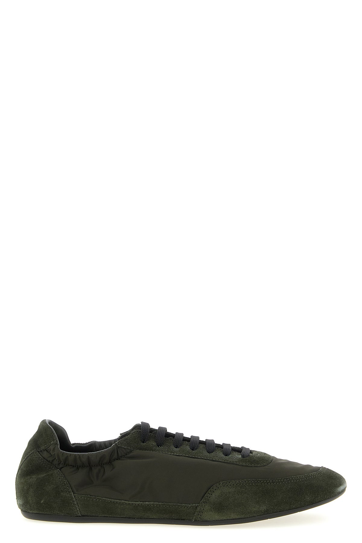 collapse re-nylon and suede sneakers