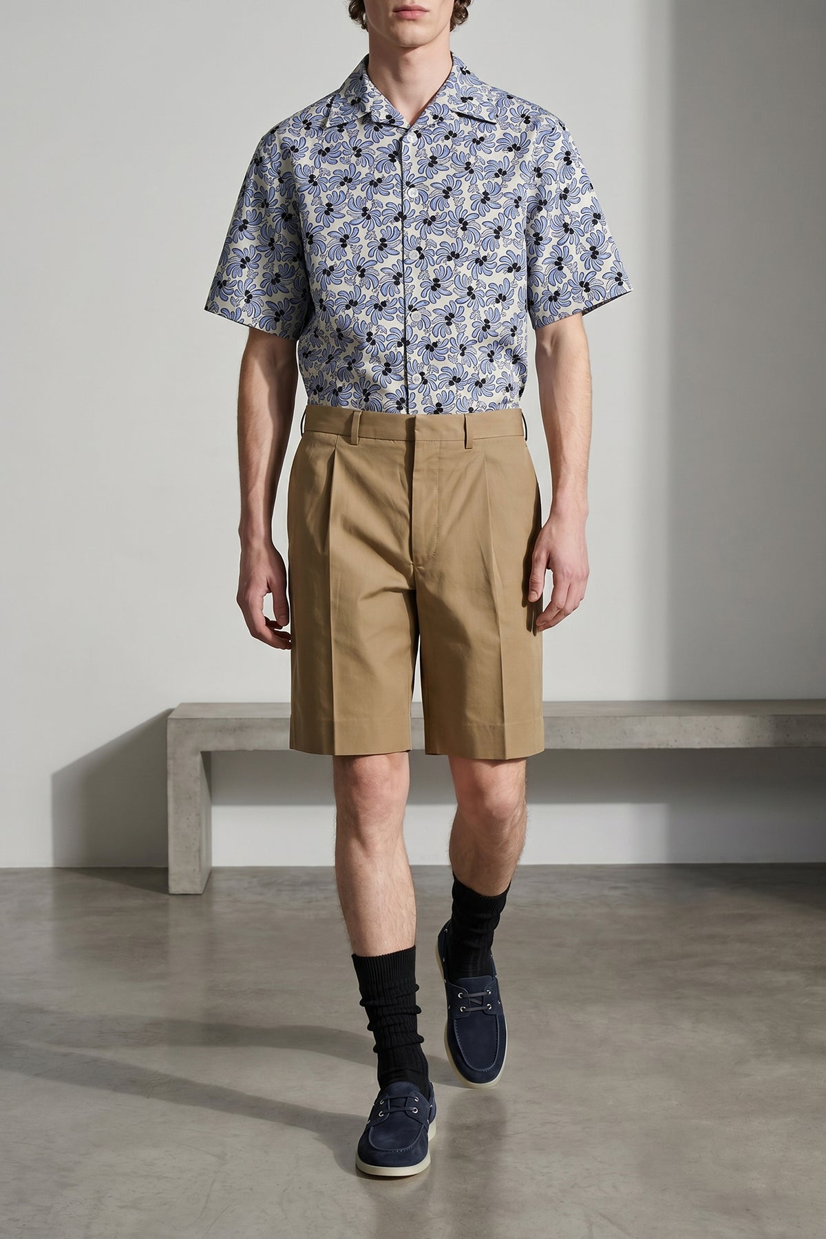suede boat shoe