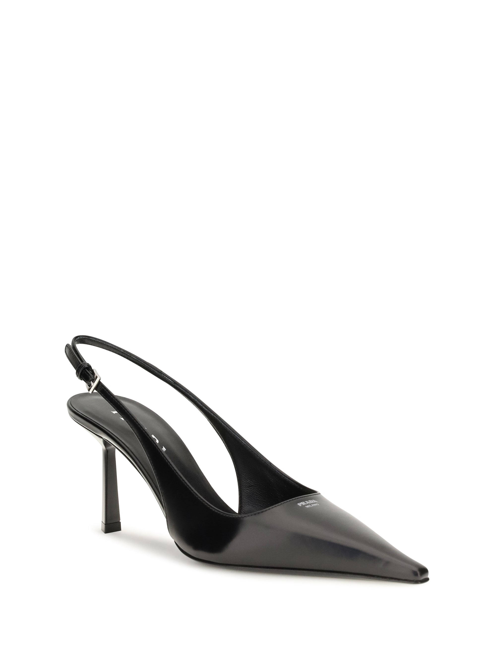 leather slingback pumps