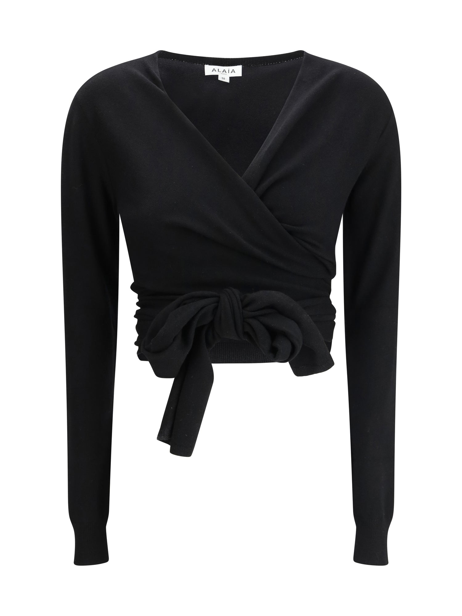 ALAIA 40 wrap top