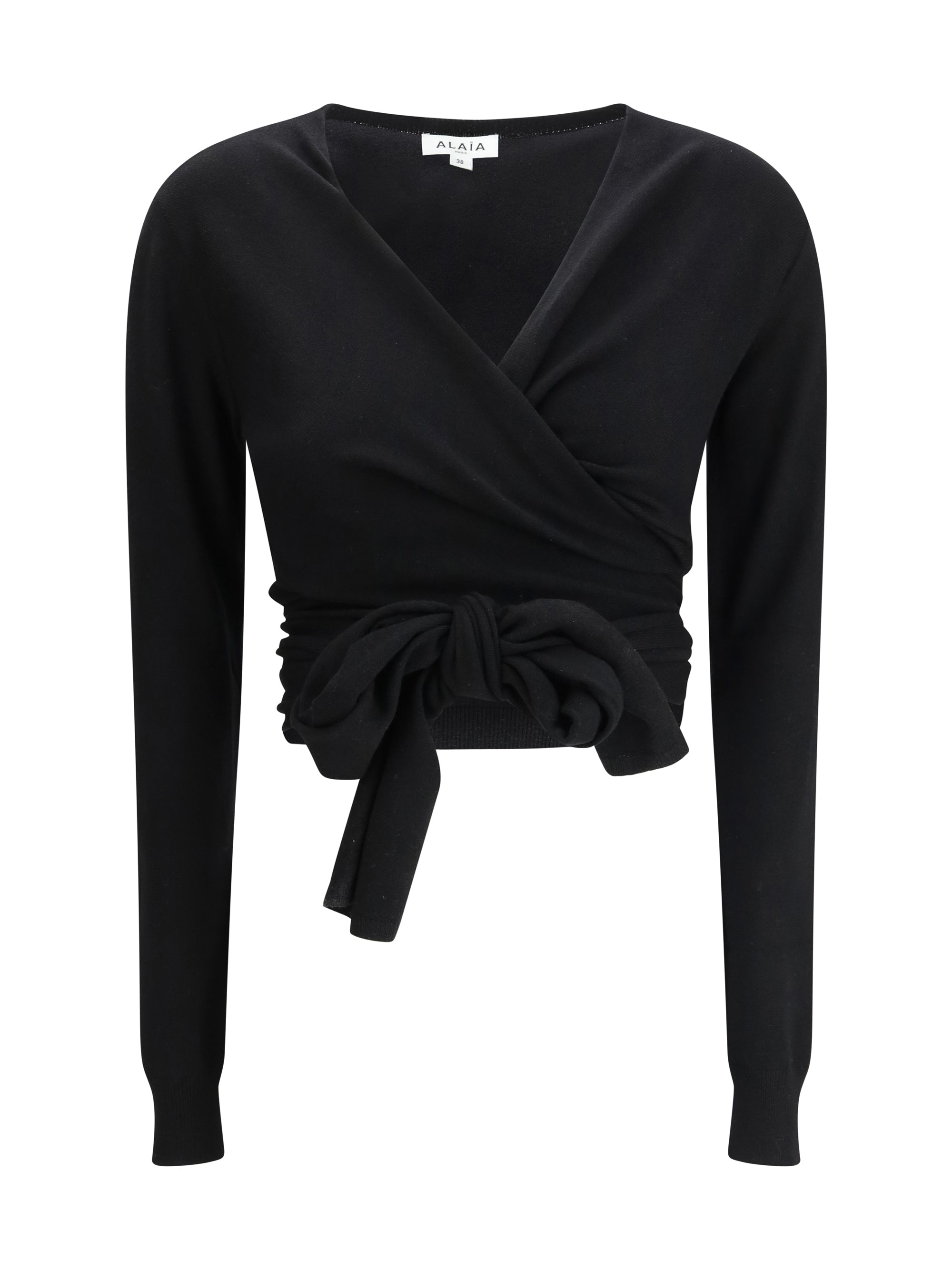 ALAIA 40 wrap top