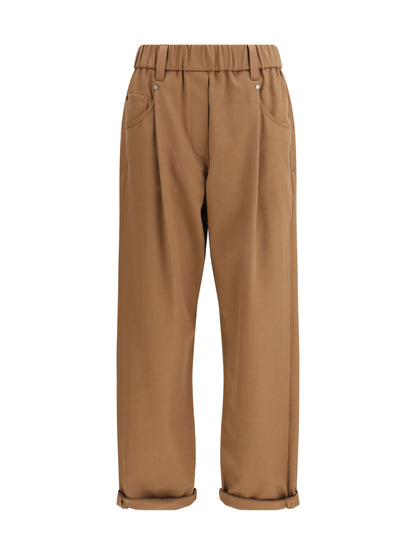 BRUNELLO CUCINELLI 40 cotton trousers 
