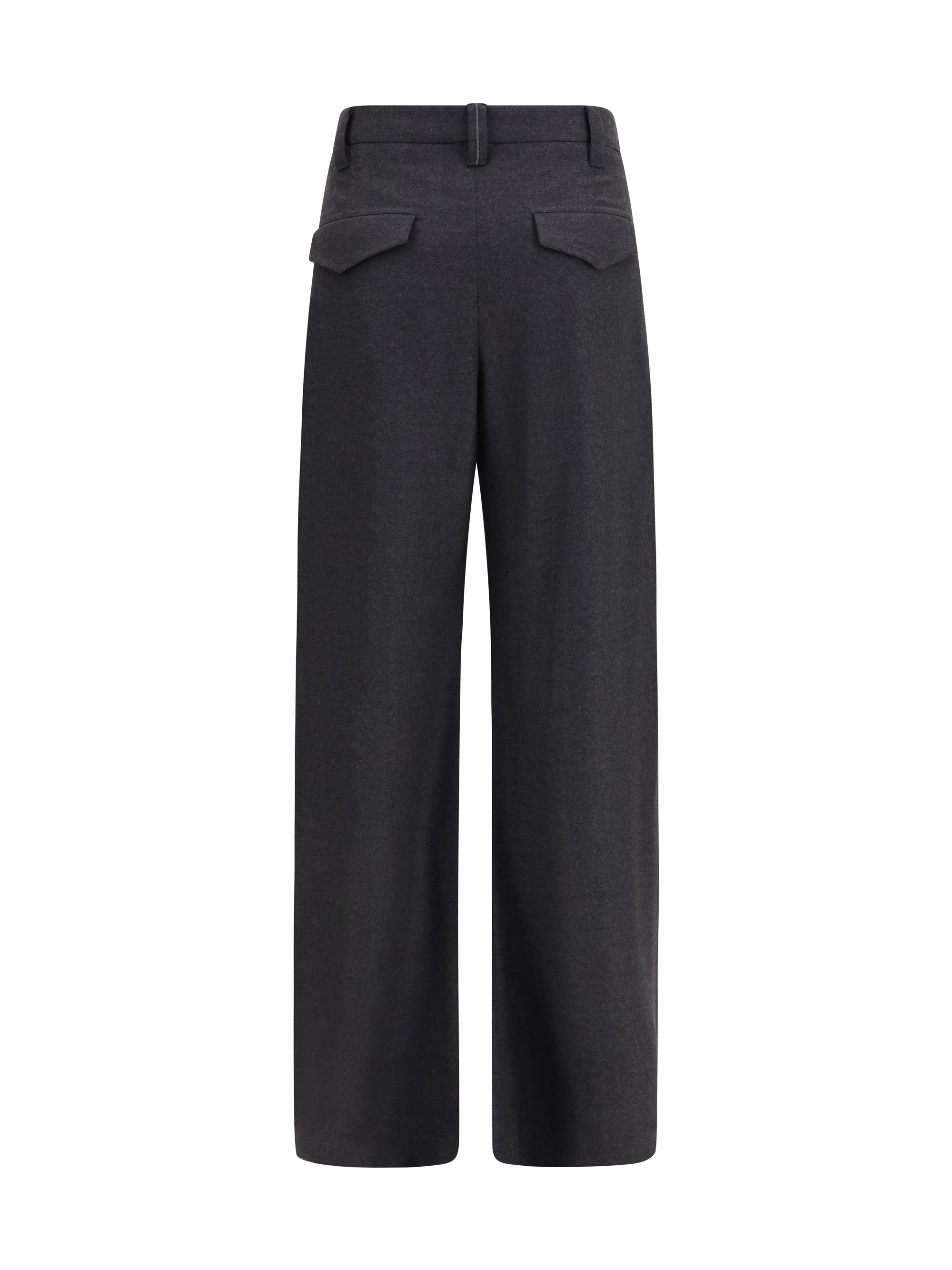 tailored virgin wool pants