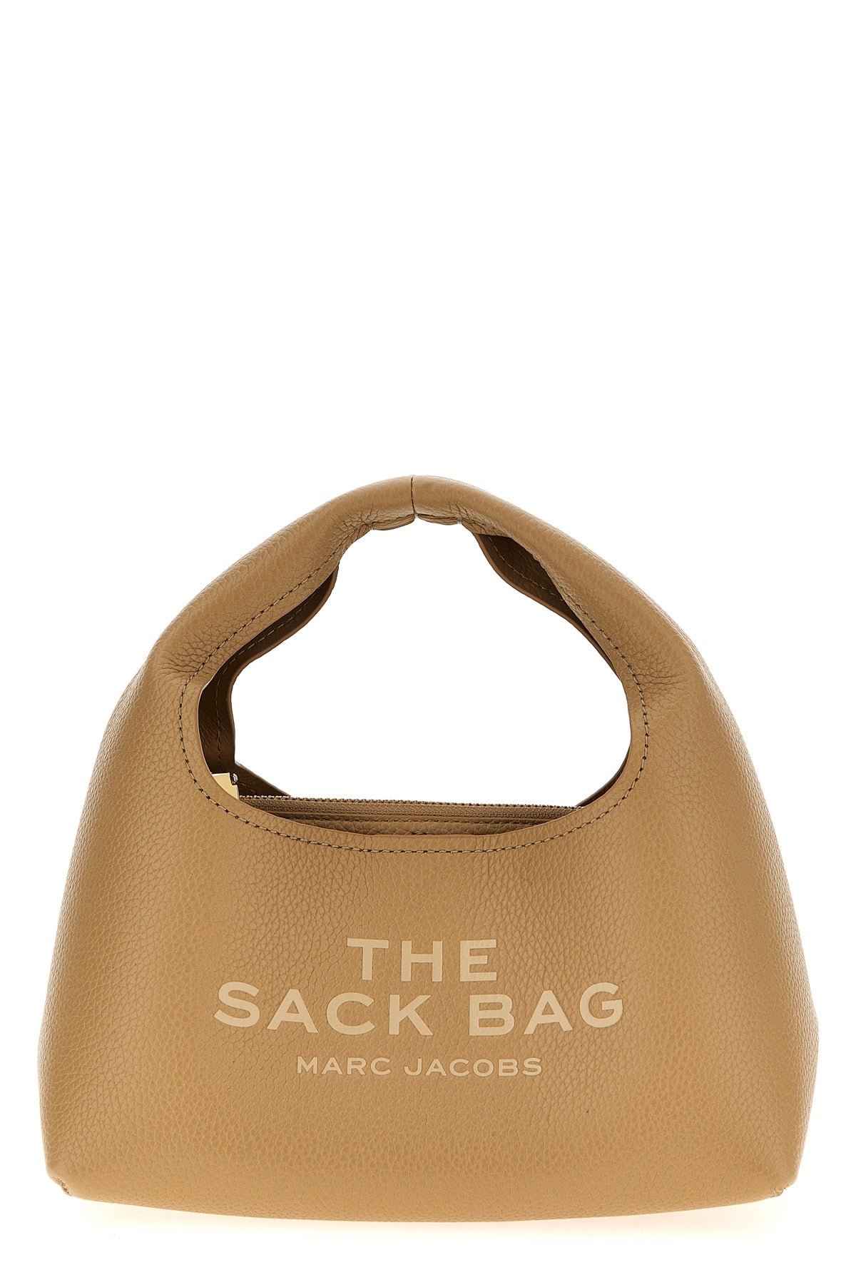 the mini sack bag handbag in full-grain leather