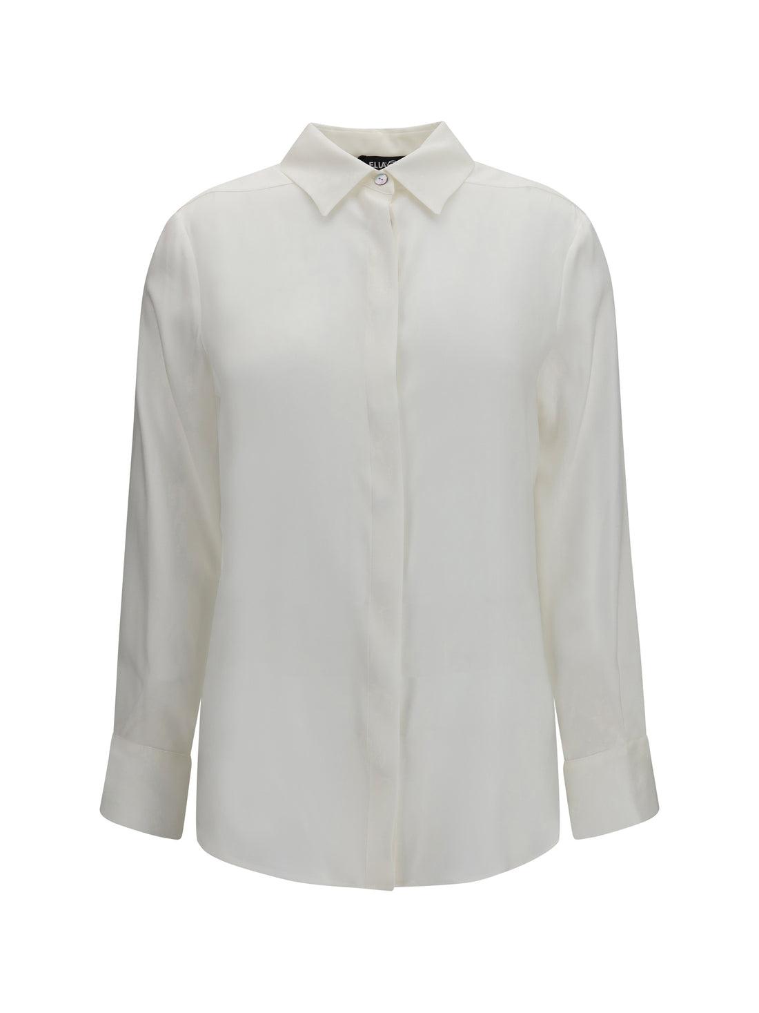 ELLA 38 silk shirt with back gathering