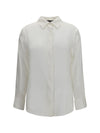 silk shirt with back gathering