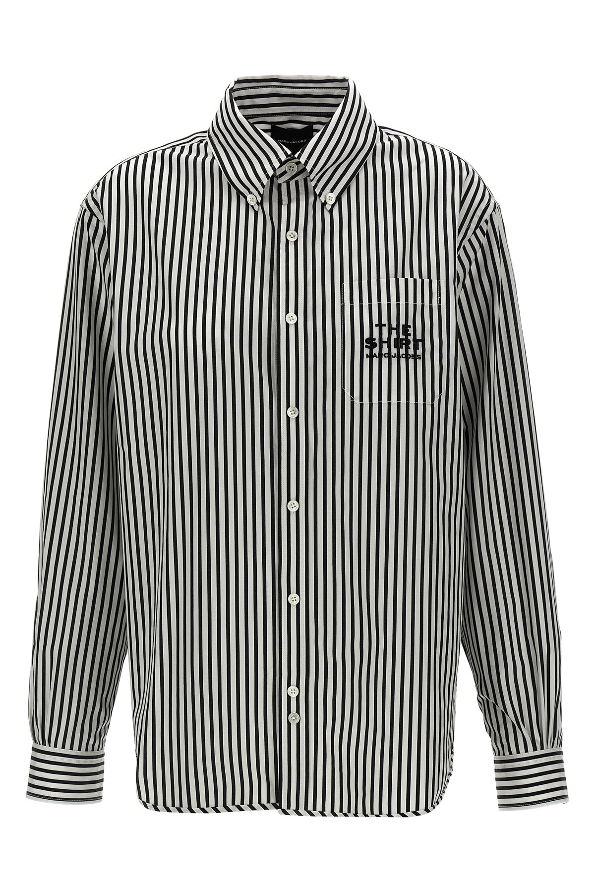 the striped shirt striped cotton shirt