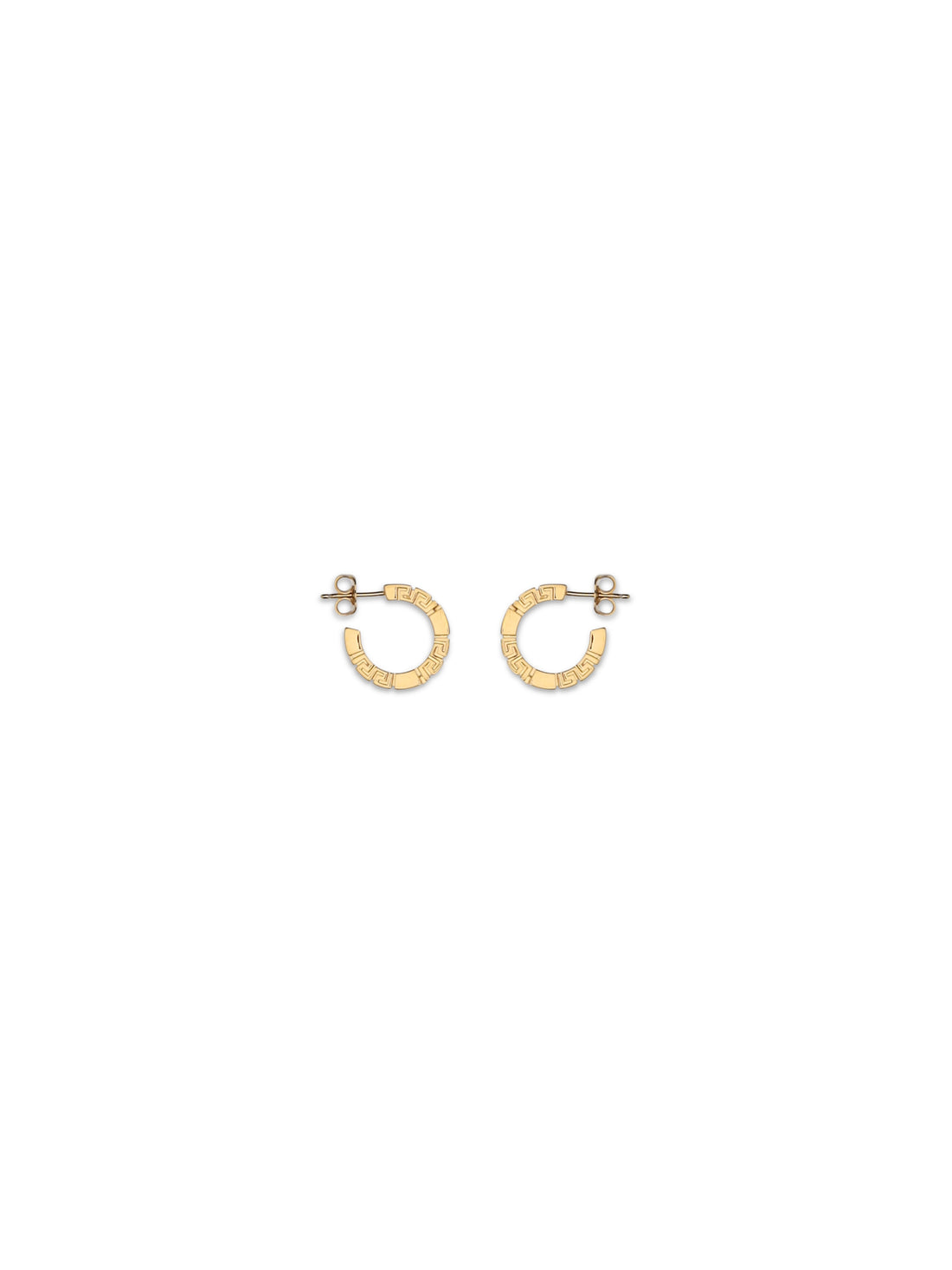 VERSACE OS greca motif earrings