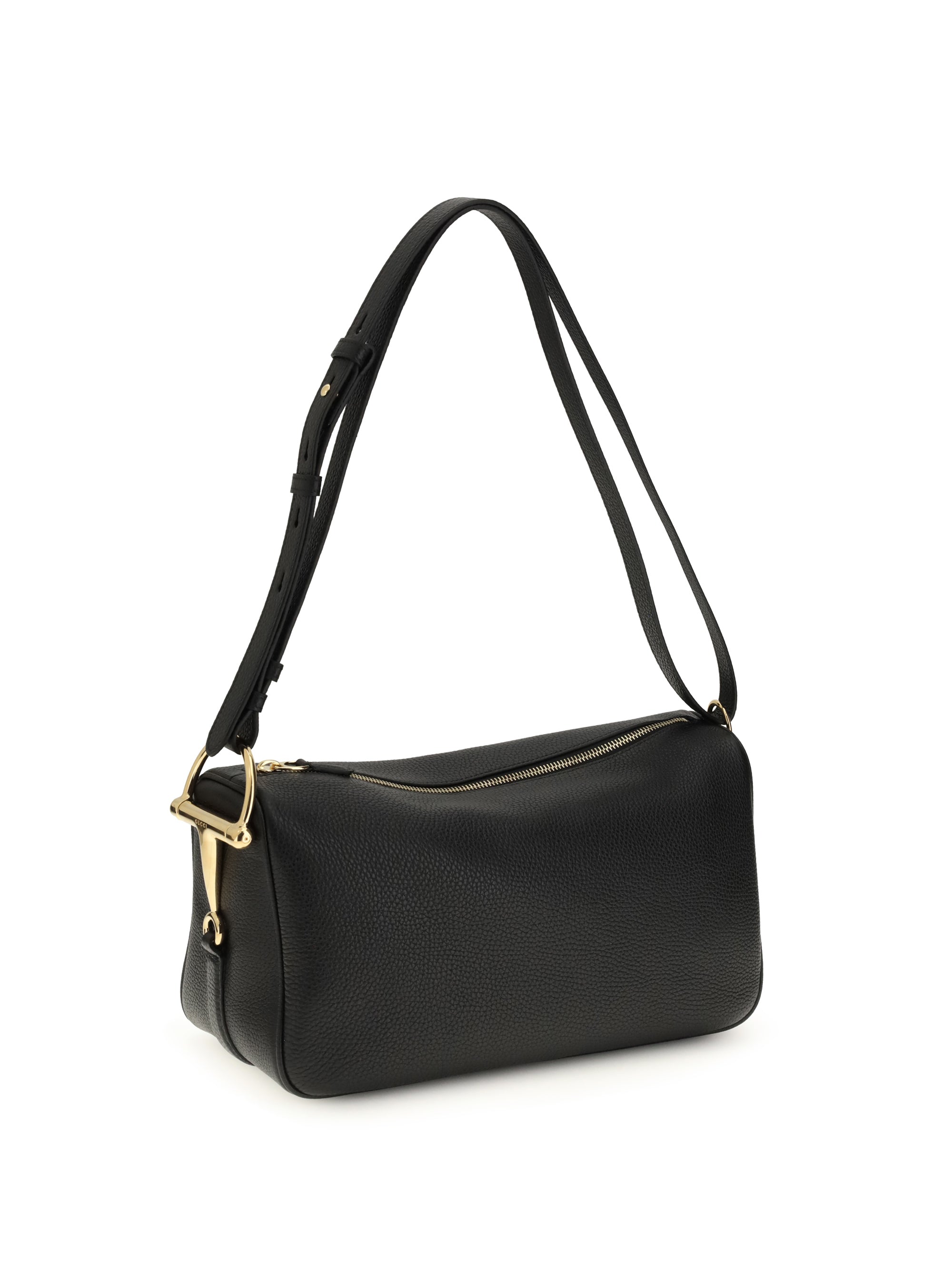 half horsebit shoulder bag