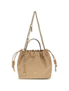 icons leather chain shoulder bag