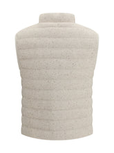 BRUNELLO CUCINELLI 40 cotton padded vest with sequins 