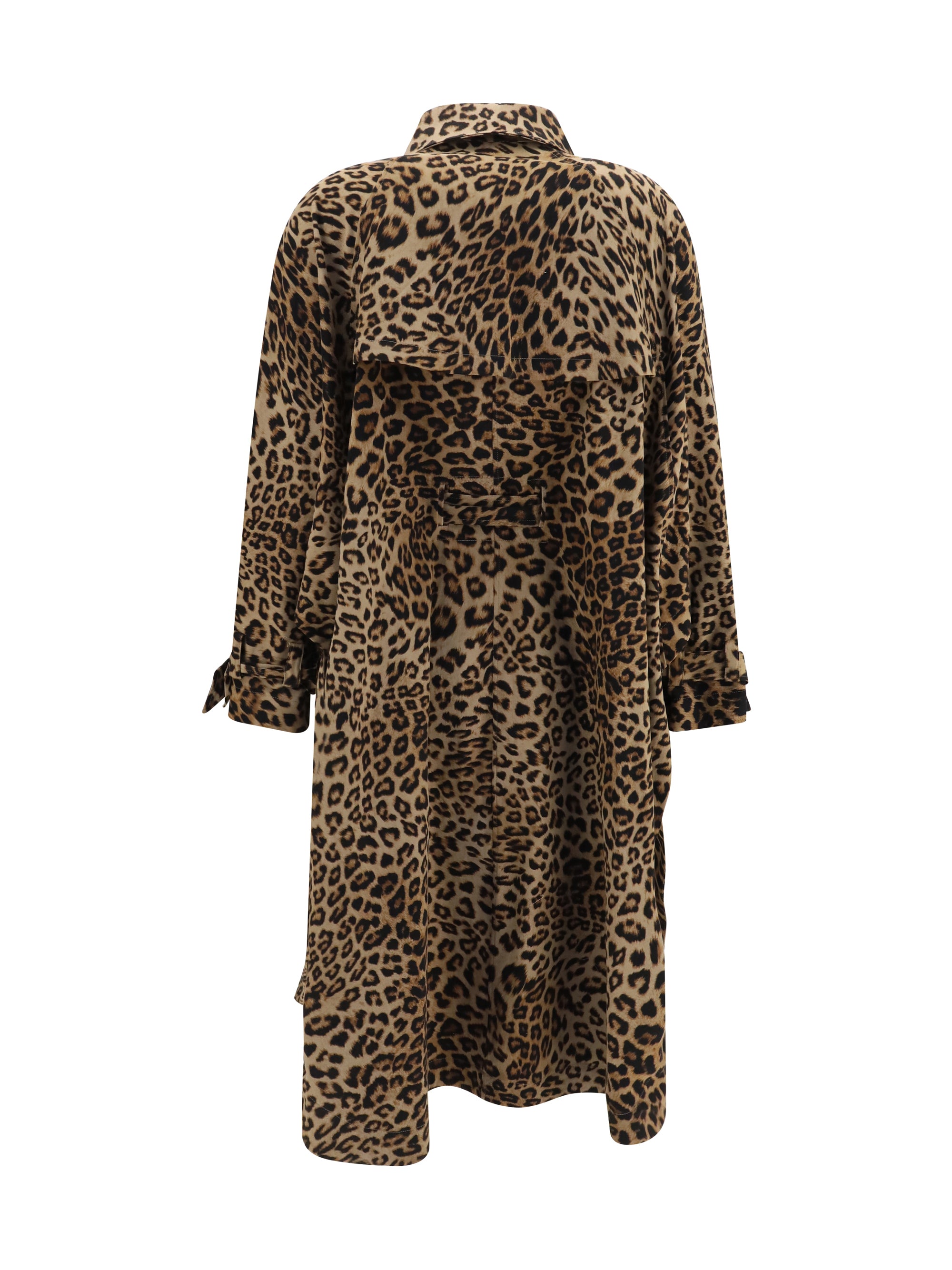batwing sleeve trench coat
