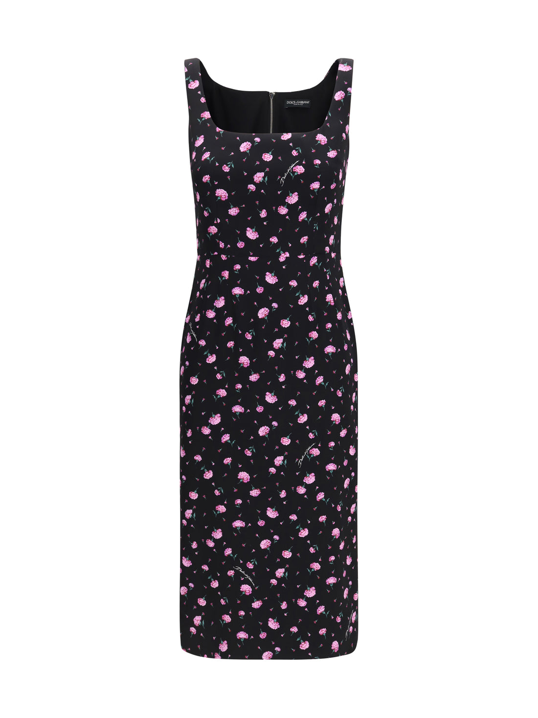 DOLCE &amp; GABBANA 40 flowers print sheath dress