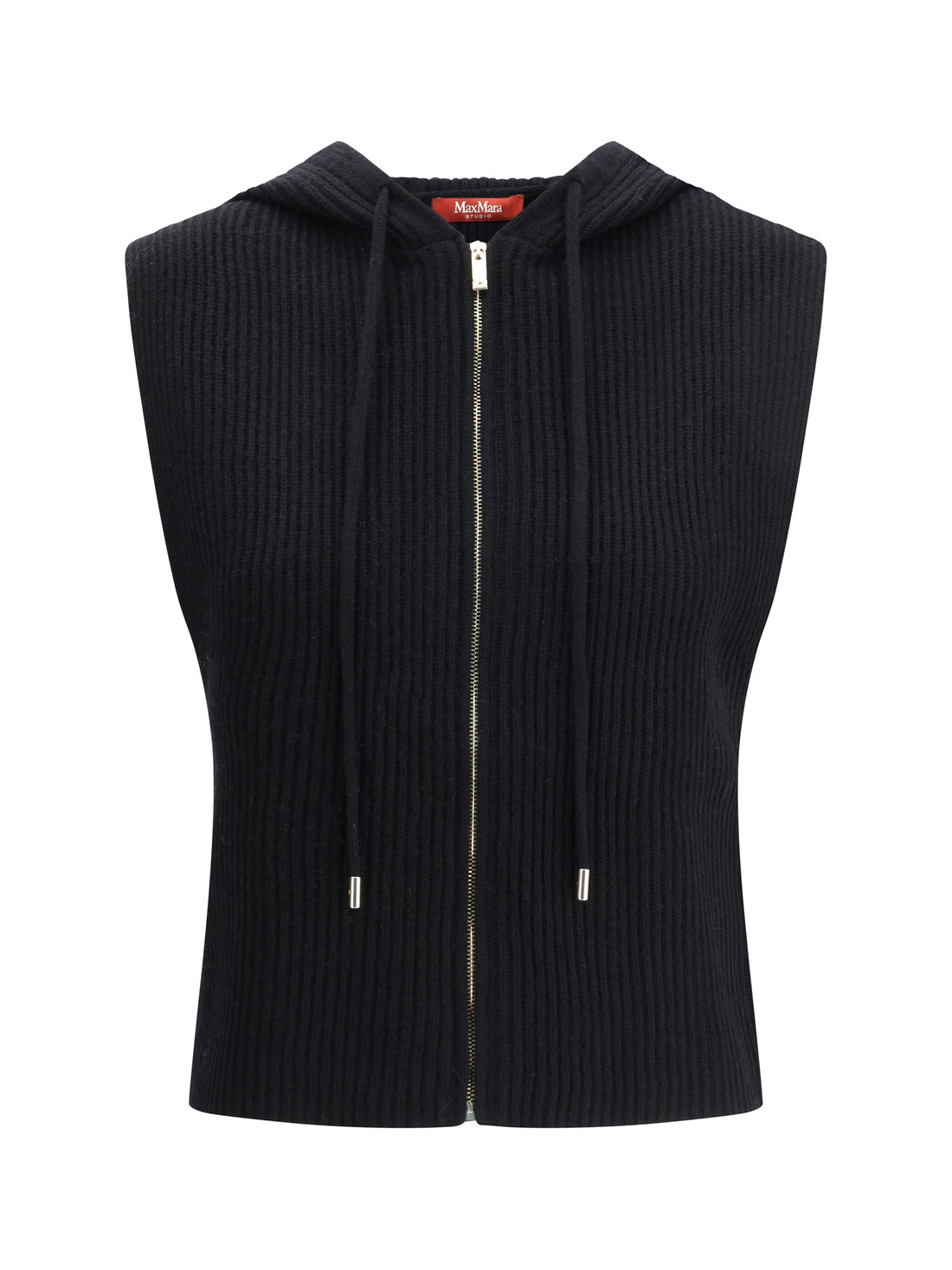 MAX MARA STUDIO L mescal hooded vest