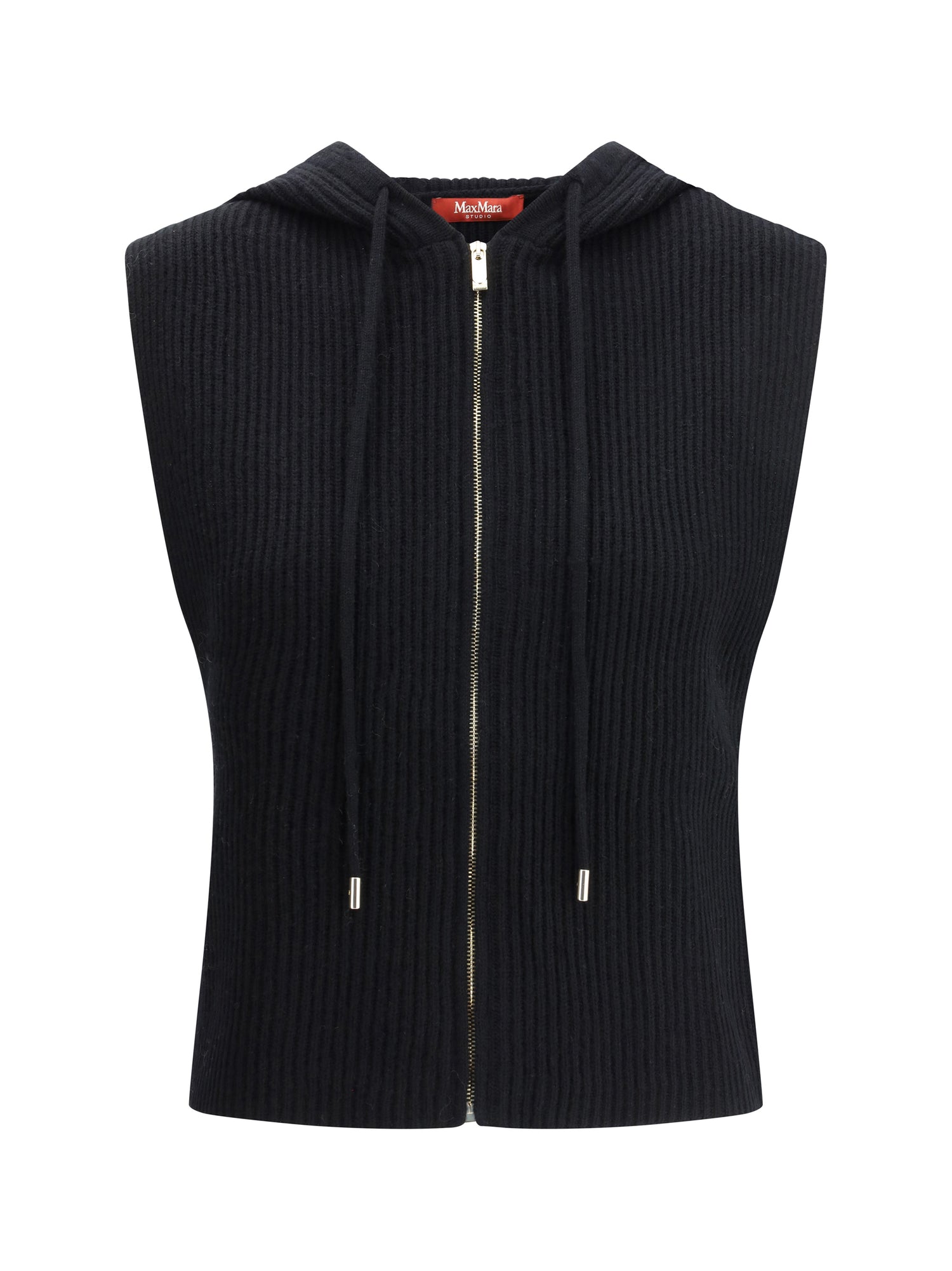 MAX MARA STUDIO L mescal hooded vest