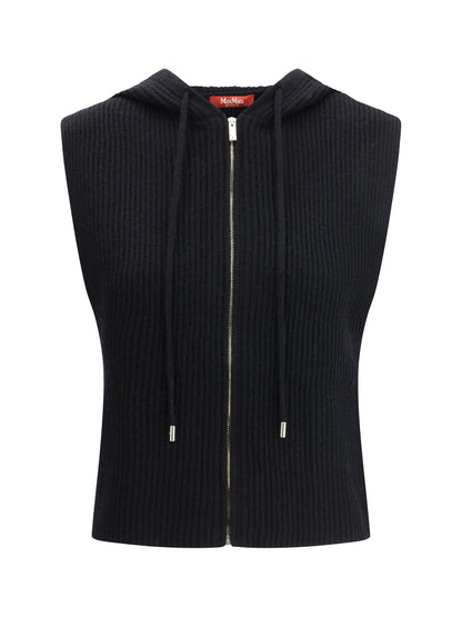 MAX MARA STUDIO L mescal hooded vest