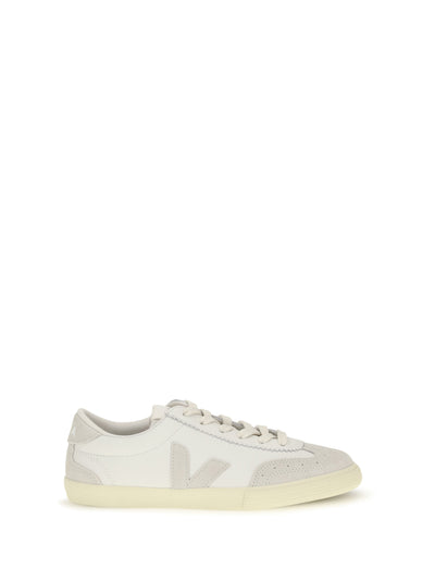 volley leather sneakers