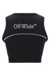 off-whites sporty top redefines athletic silhouettes through precise seamless t