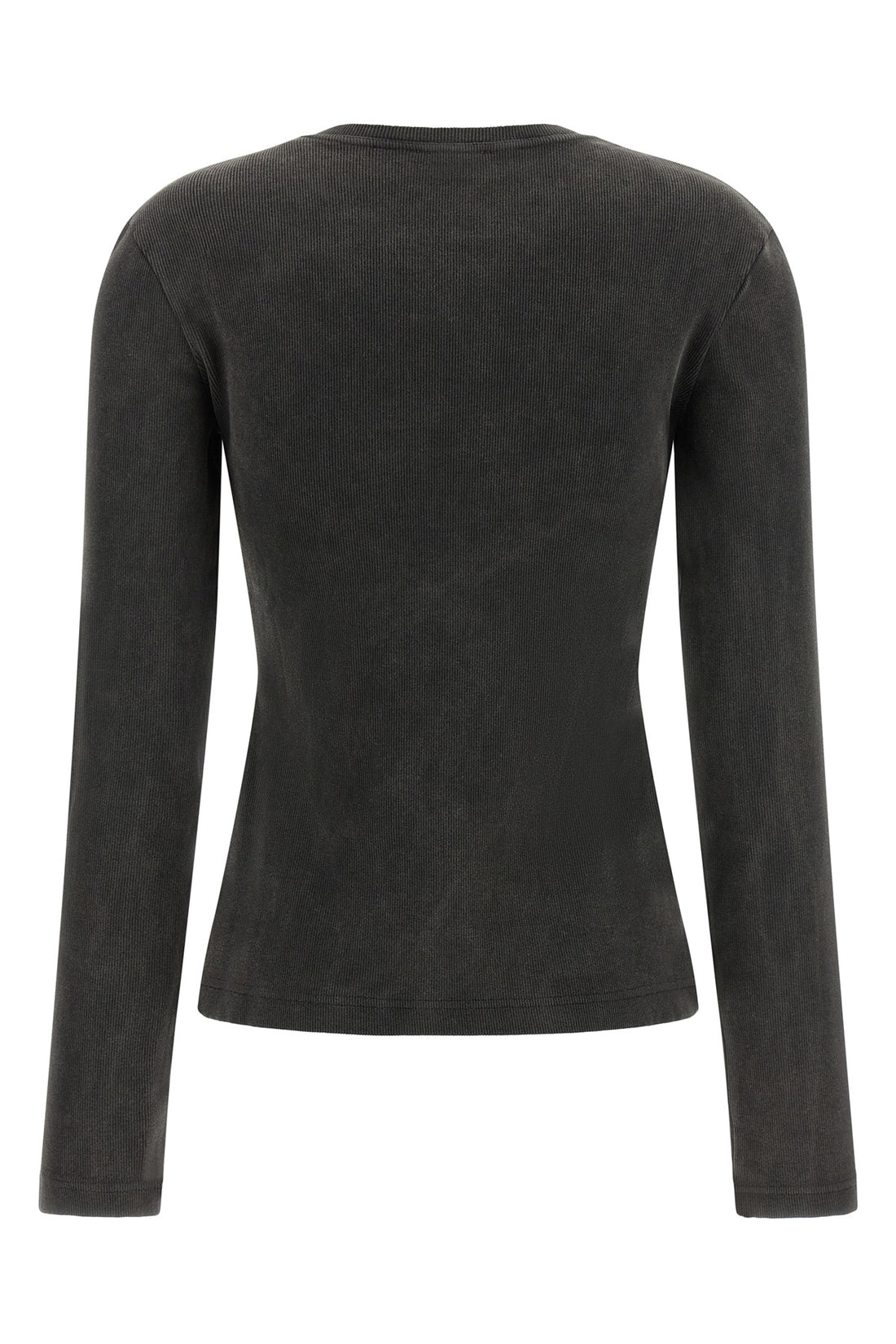 OFF-WHITE 38 the off-white off stamp long-sleeved t-shirt defines a tight silhouette throug