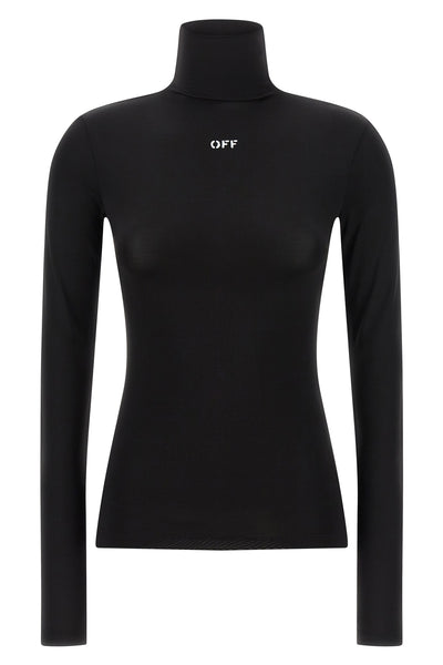 the off stamp shirt by off-white defines an essential silhouette through a sea