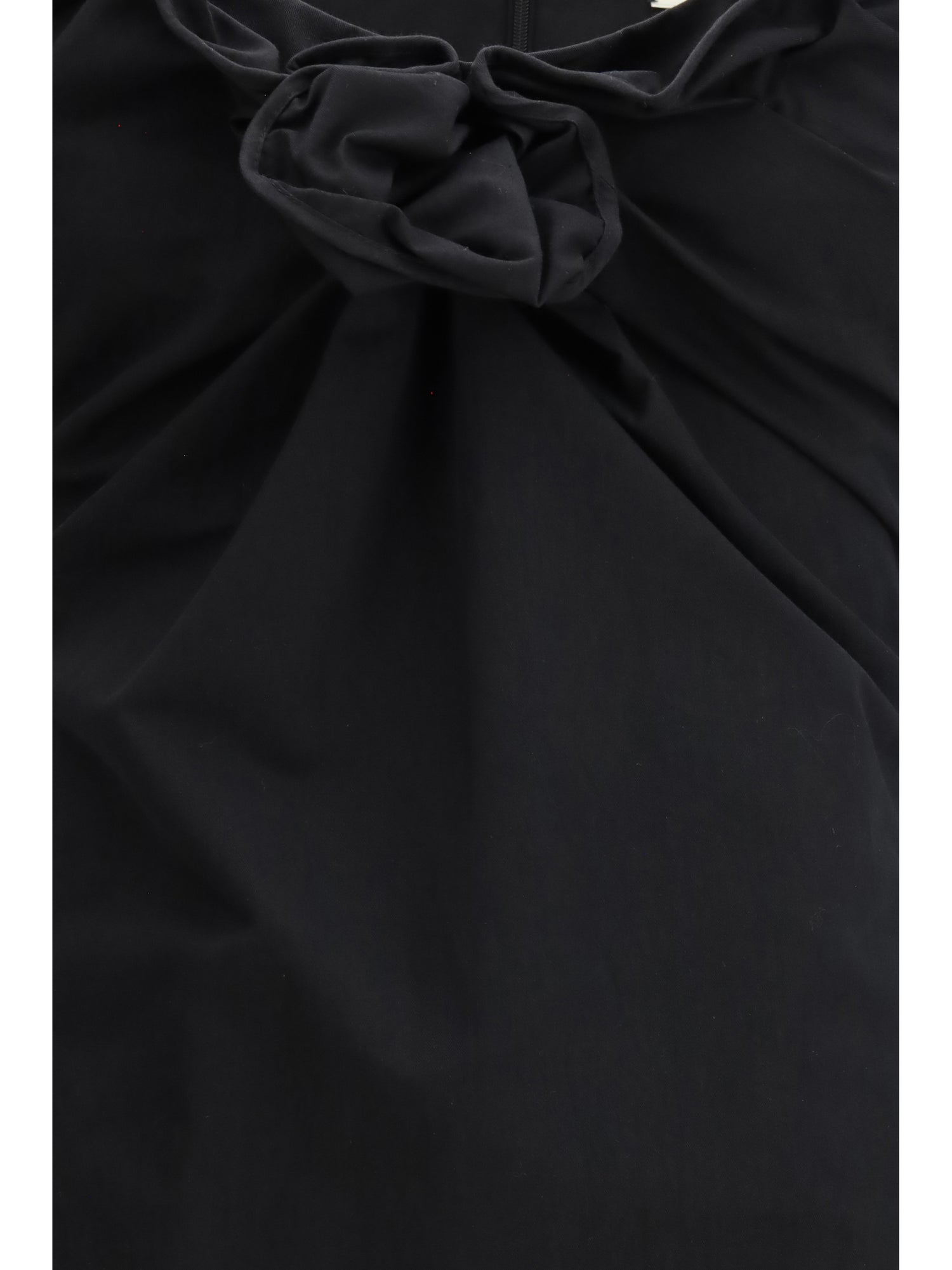 MAGDA BUTRYM 36 sleeveless dress with a draped neckline 