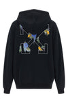the off-white arrow out flower sweatshirt redefines casual codes through preci