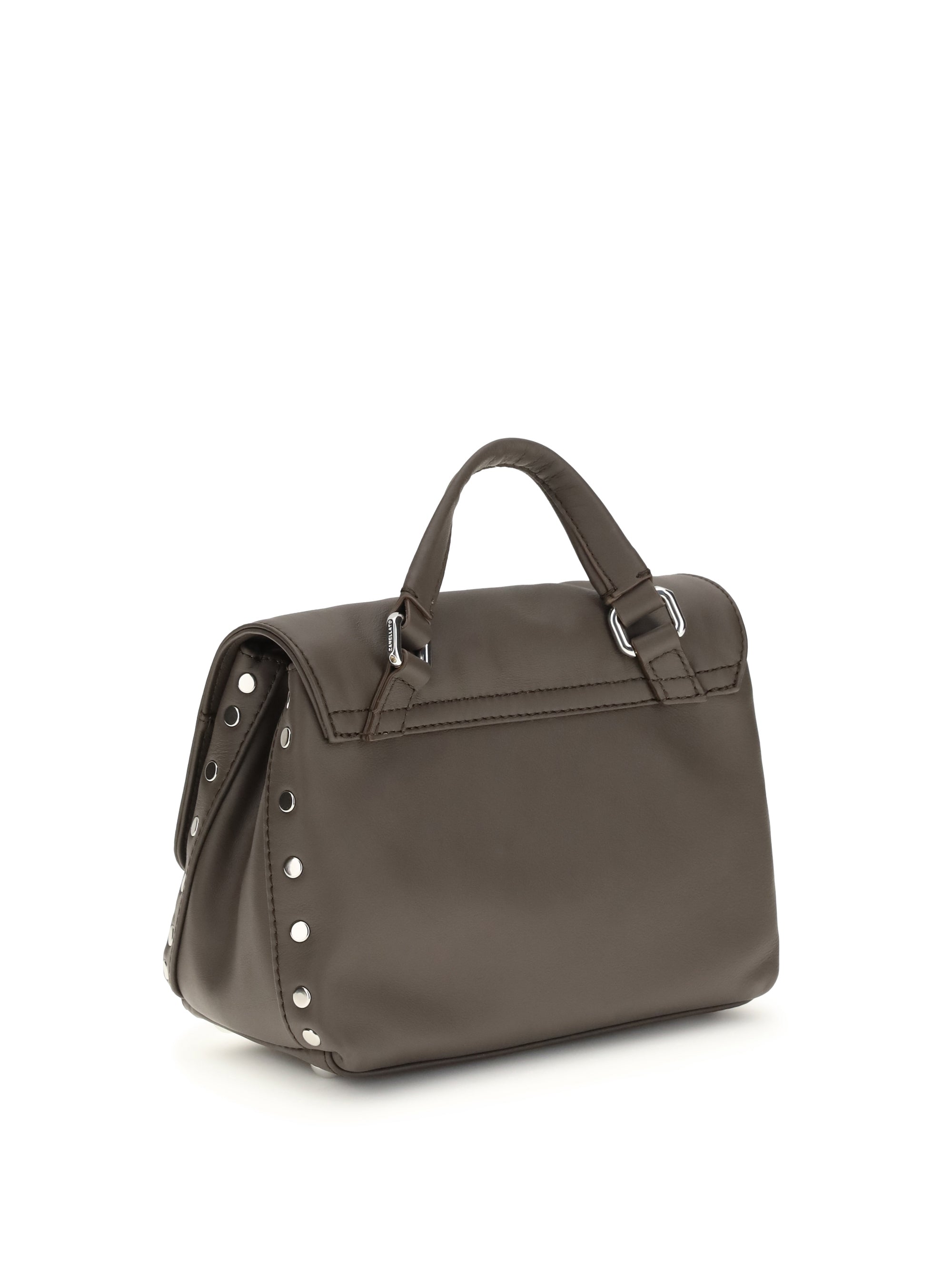saeta baby leather postina handbag