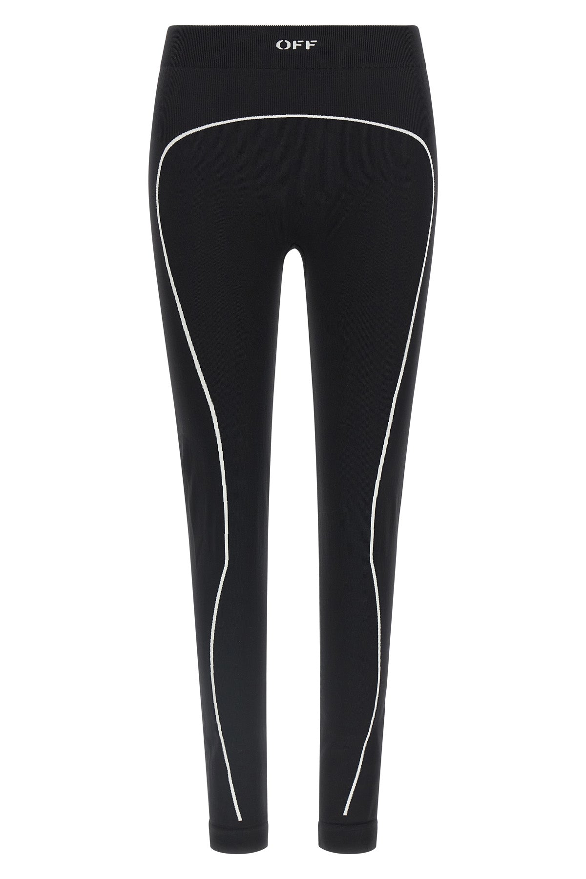 off-white off stamp leggings redefine dynamic clothing through a seamless tech