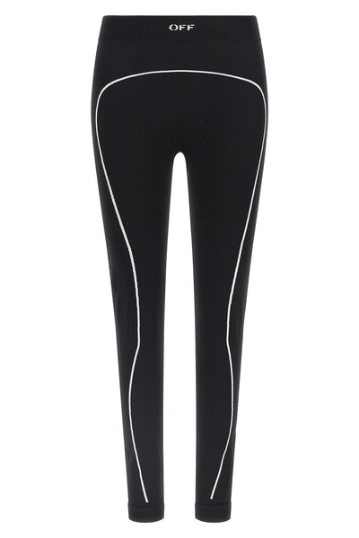 off-white off stamp leggings redefine dynamic clothing through a seamless tech