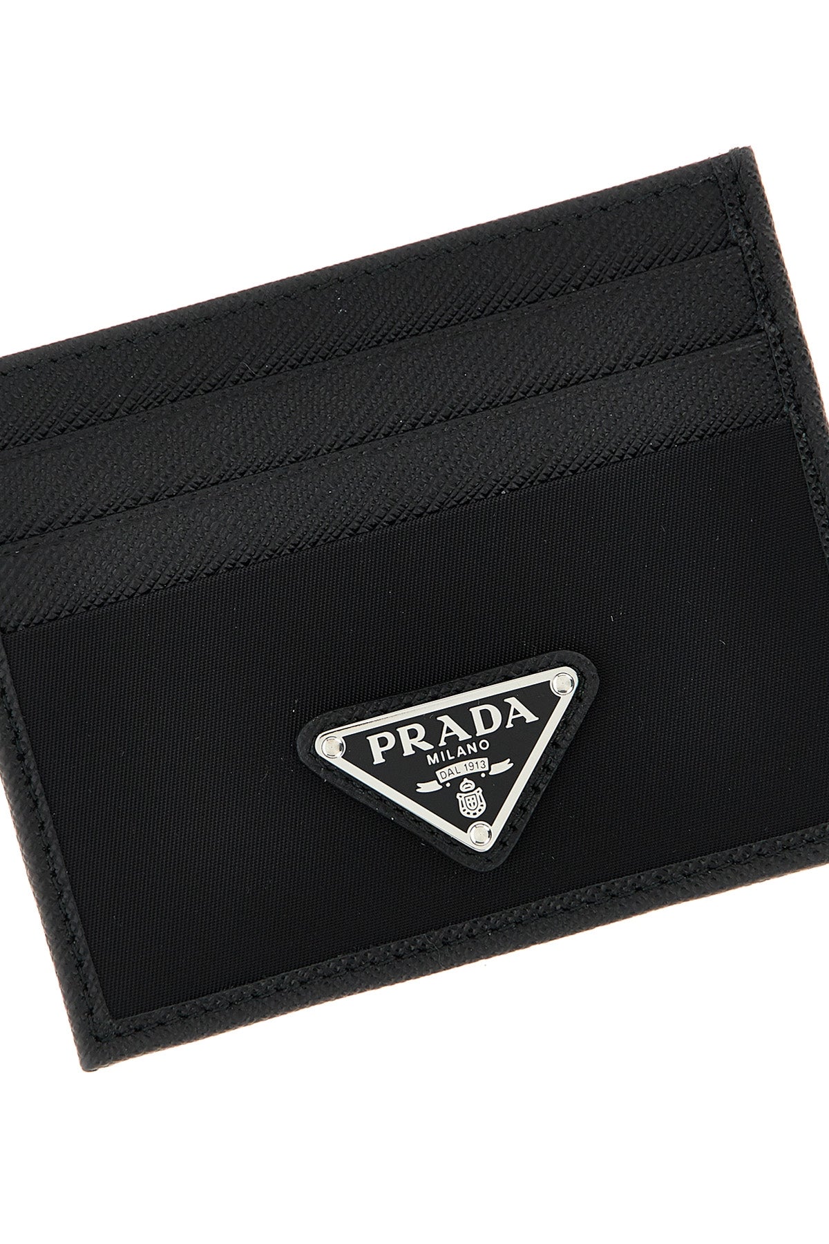 re-nylon and saffiano card holder