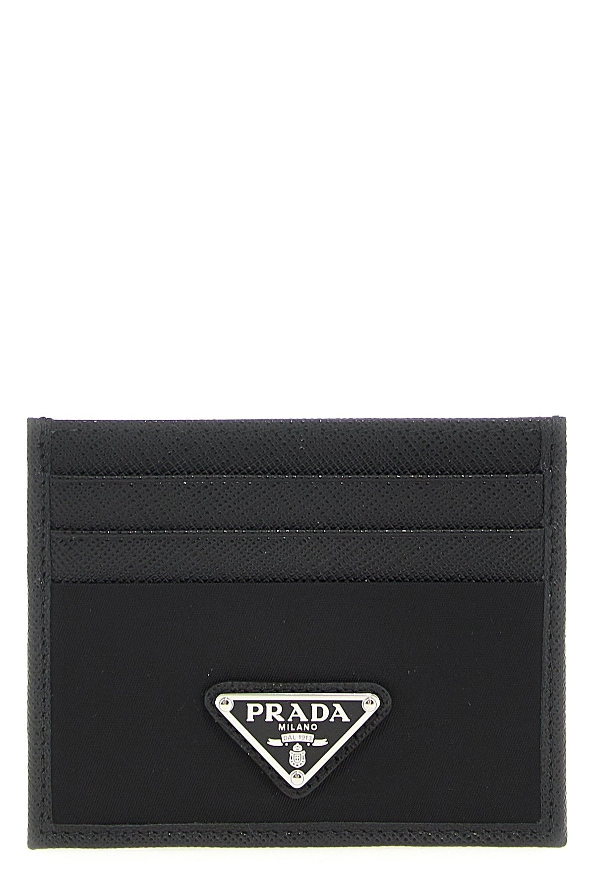re-nylon and saffiano card holder