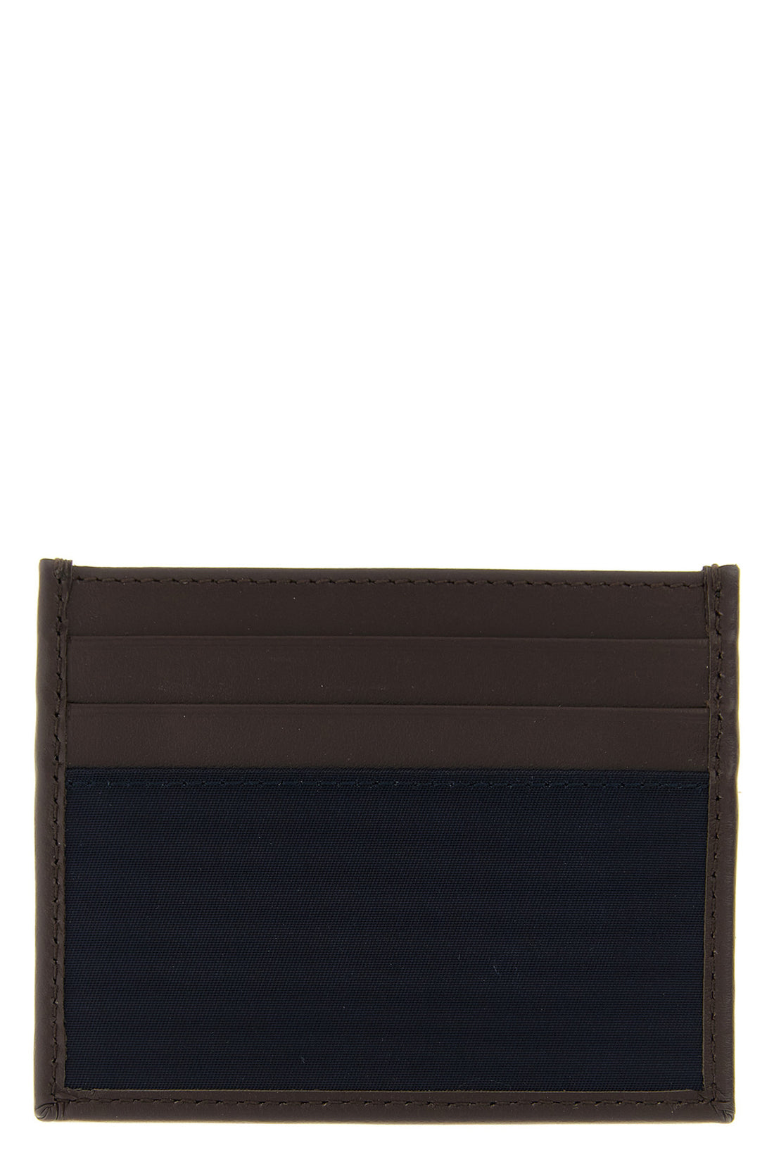PRADA OS leather card holder
