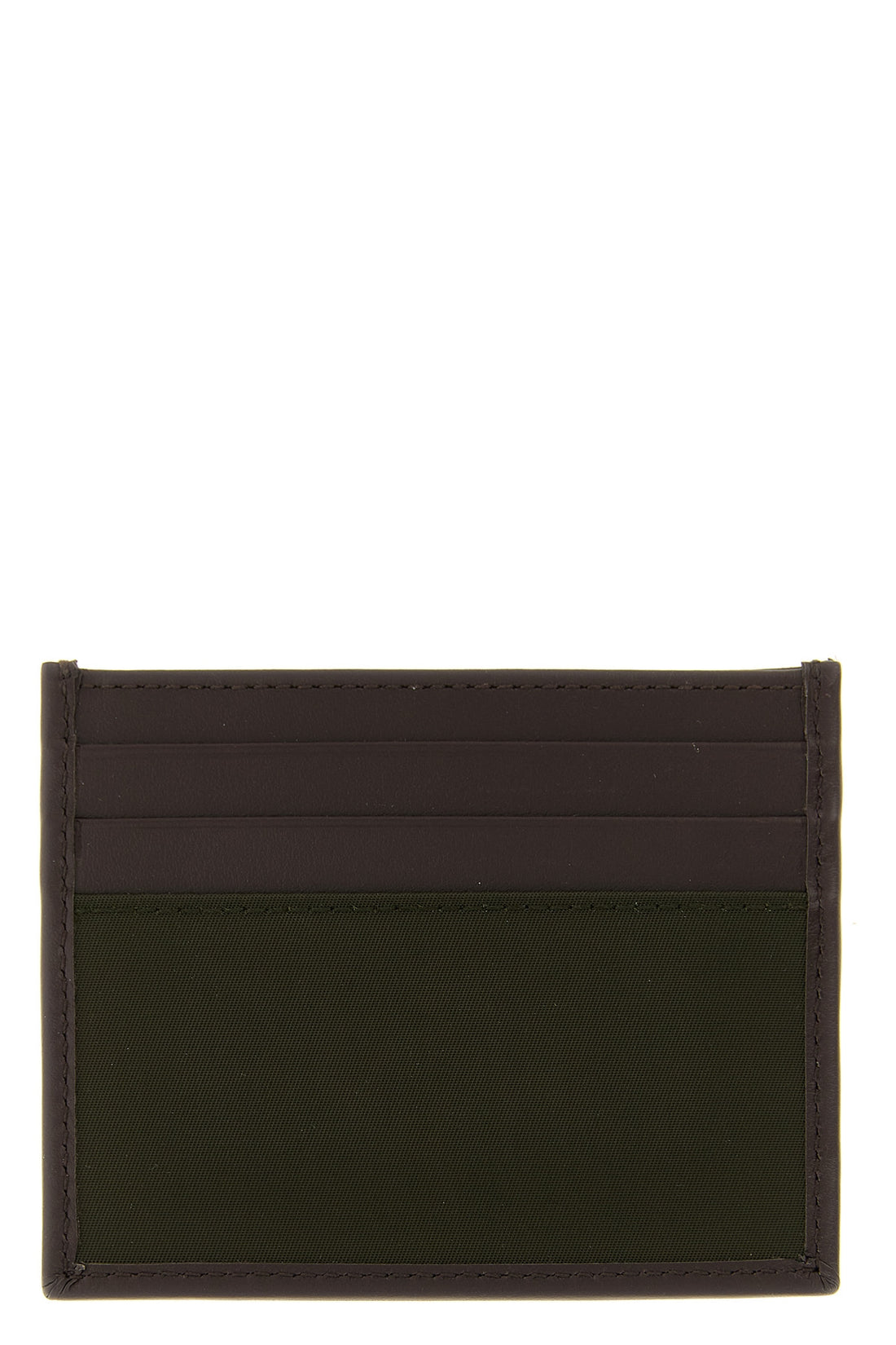PRADA OS leather card holder
