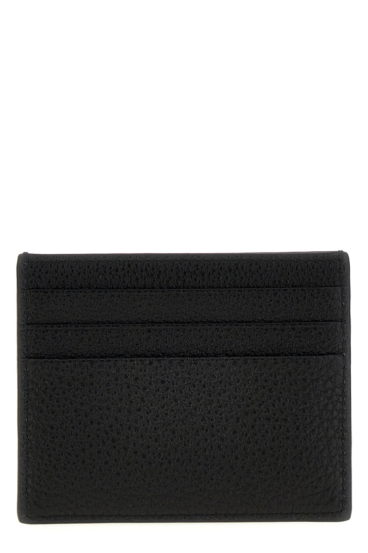 garnet leather card holder