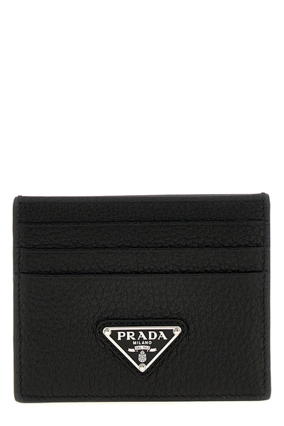 garnet leather card holder