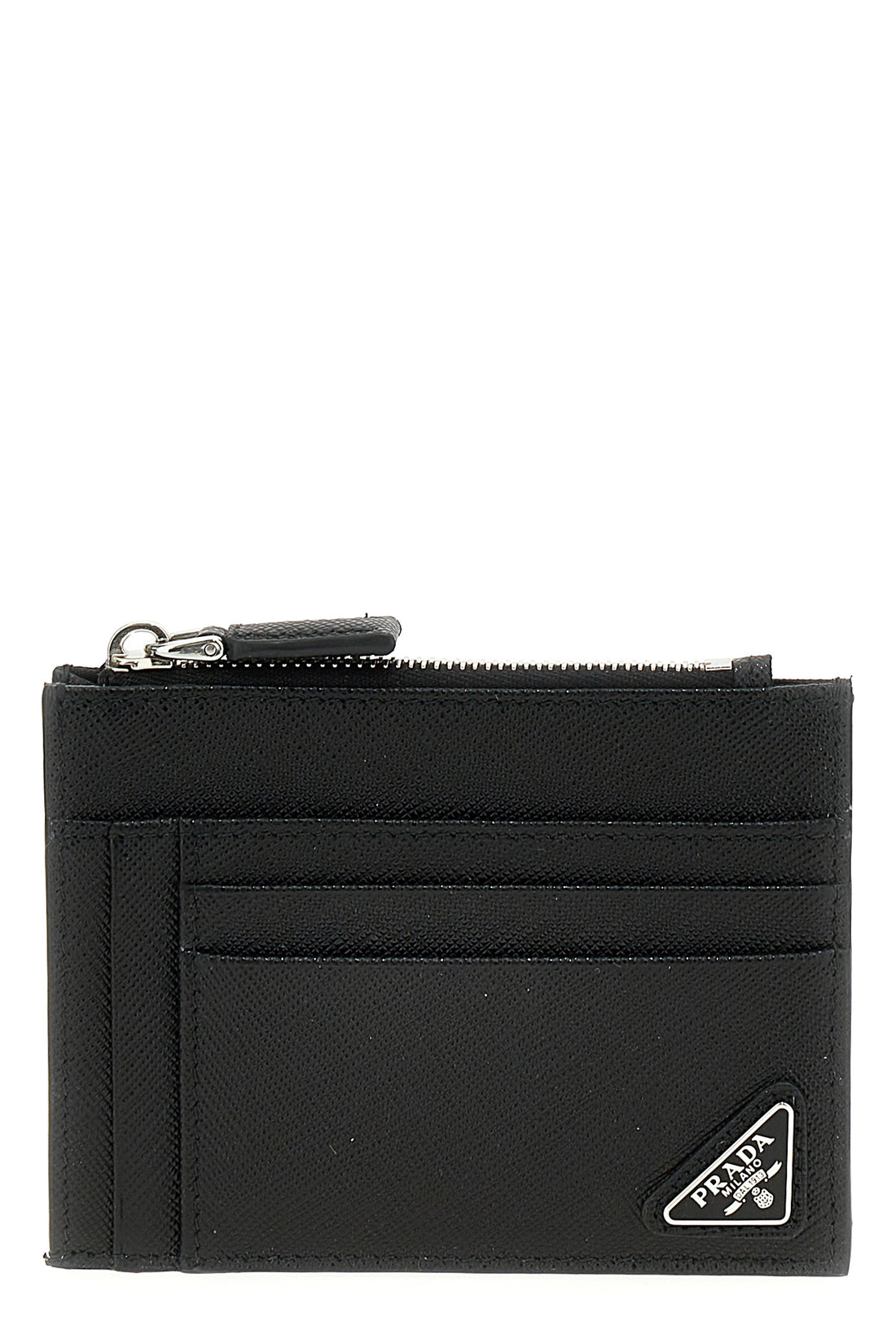 PRADA OS saffiano leather card holder