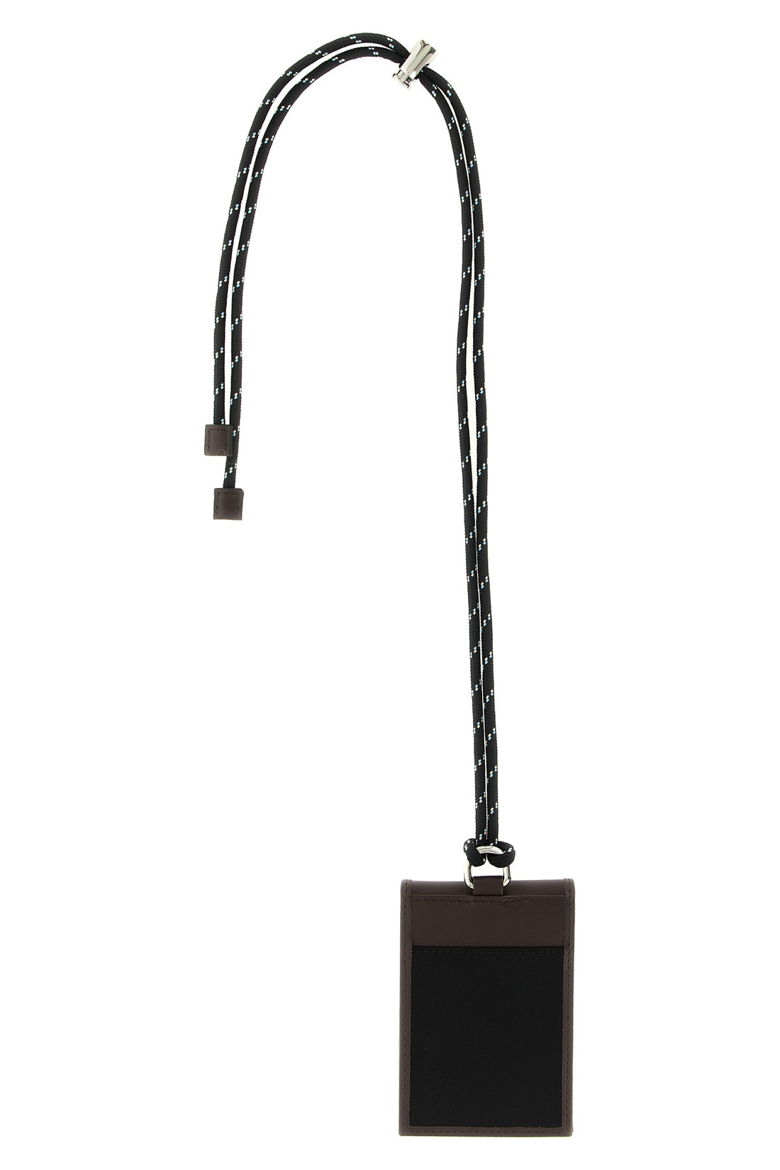PRADA OS leather card holder