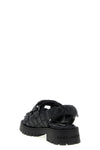 the quilted sunny quilted leather sandals