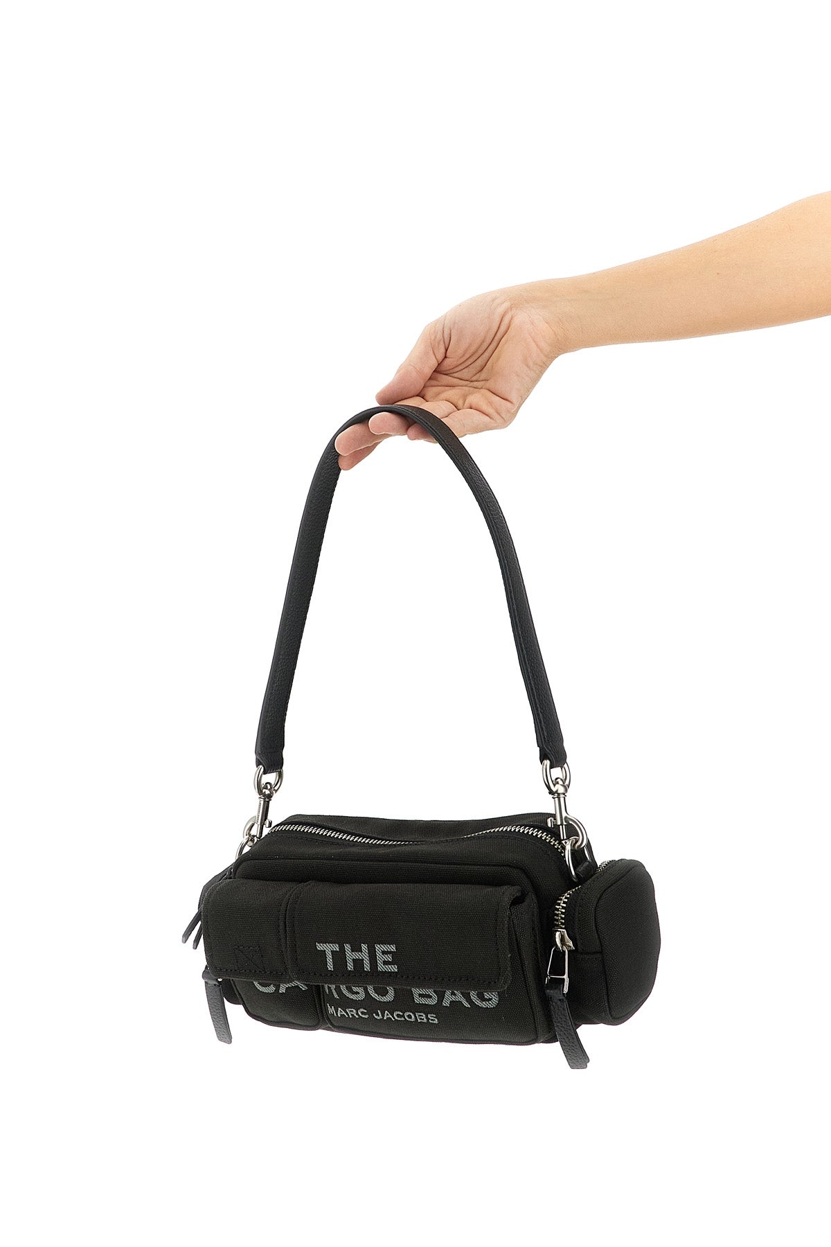 the canvas cargo textured cotton canvas shoulder bag