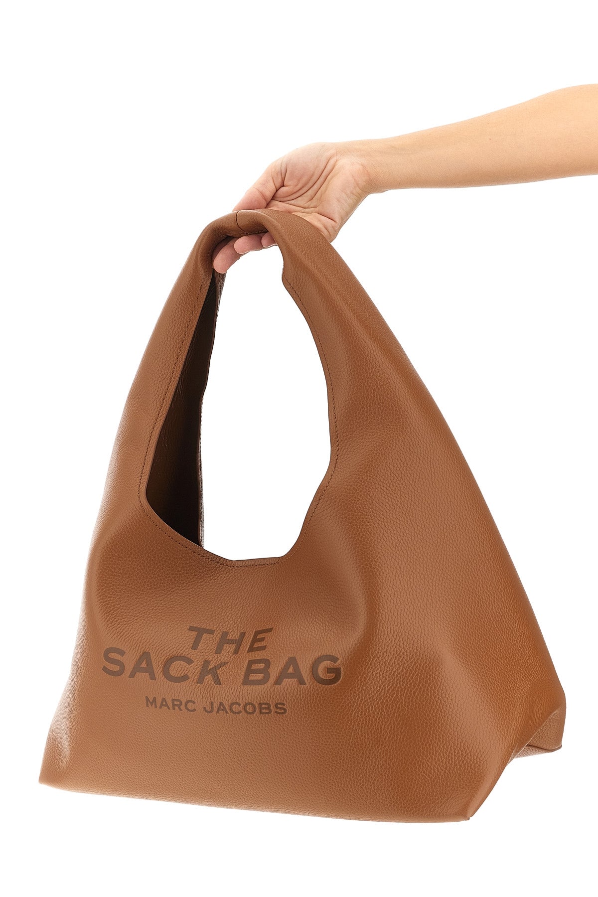 the sack bag medium shoulder bag in full-grain leather