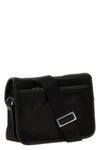 messenger re-nylon crossbody bag