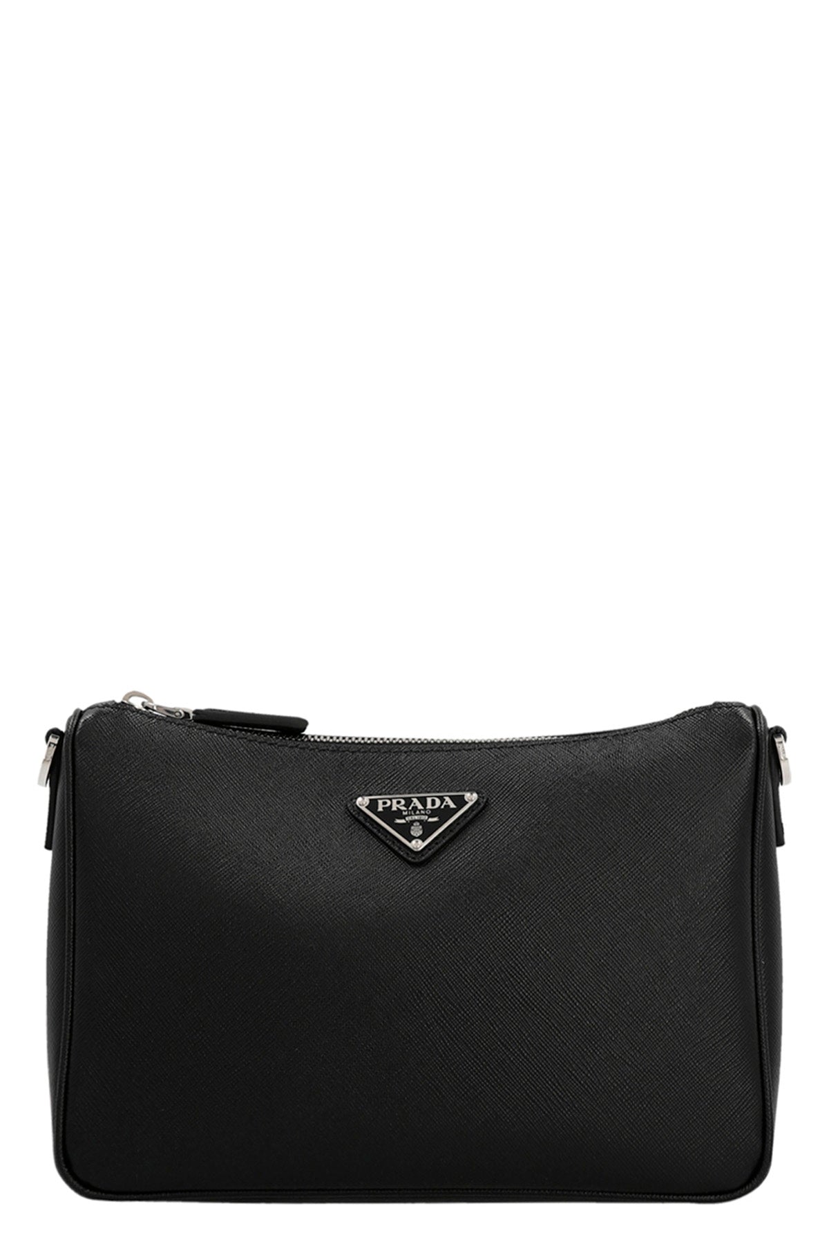 re-nylon & saffiano crossbody bag