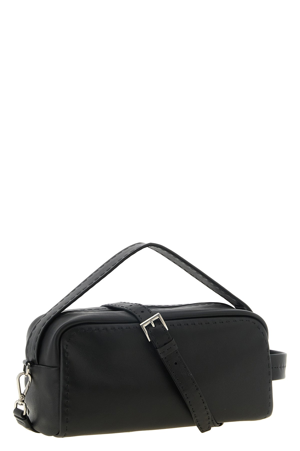 the prada bandoliera in pelle shoulder bag in soft lambskin