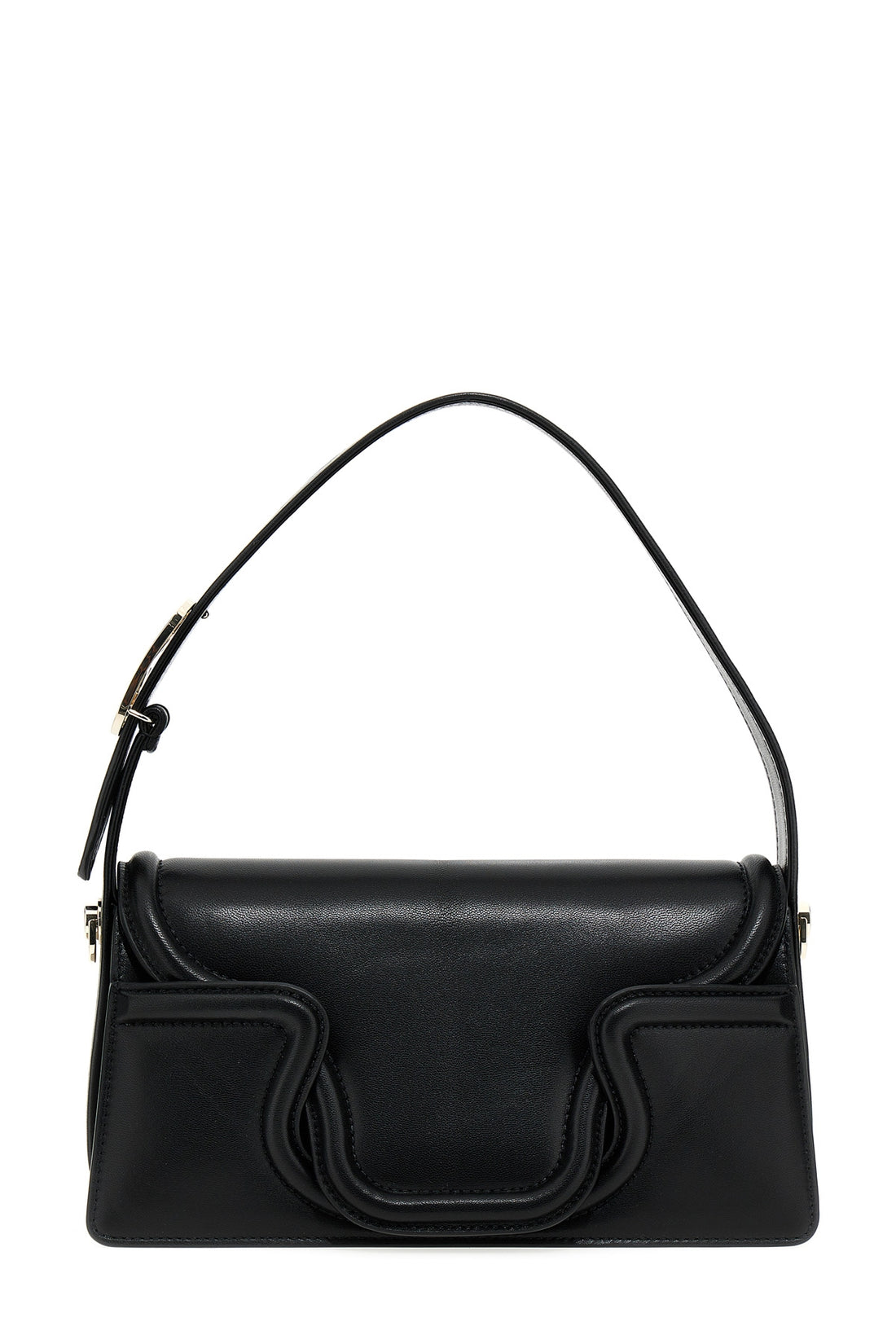 VALENTINO GARAVANI OS le grand deuxième leather shoulder bag