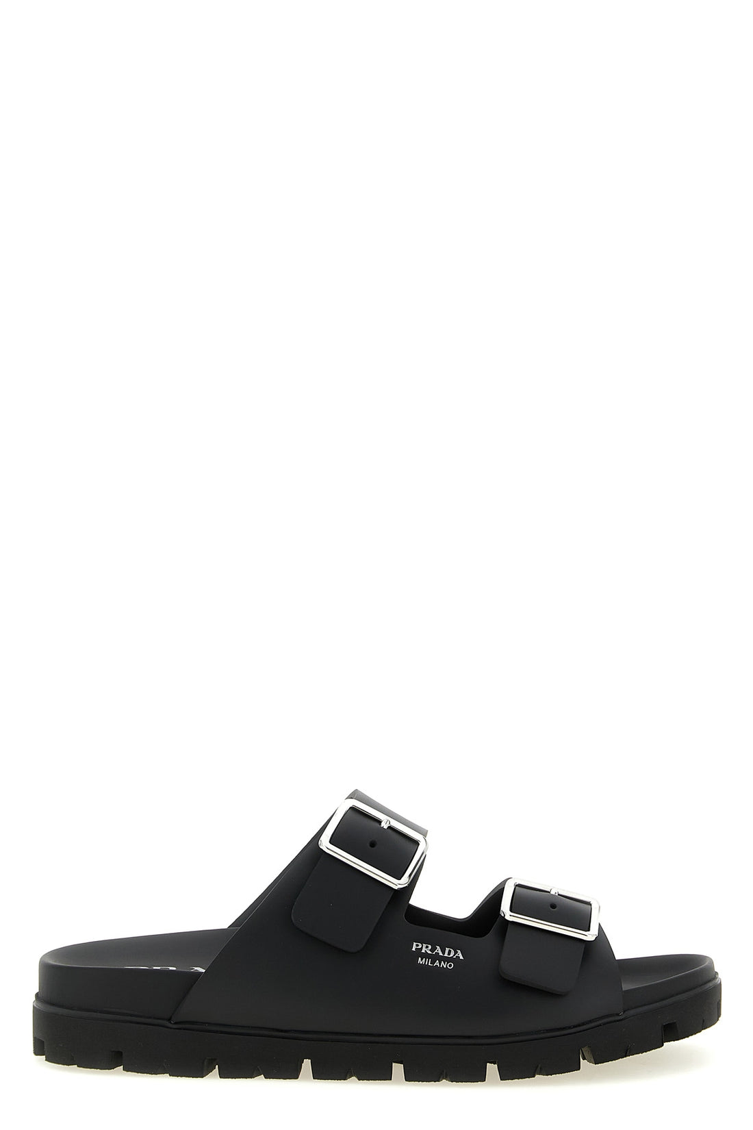 PRADA 7 rubber slides