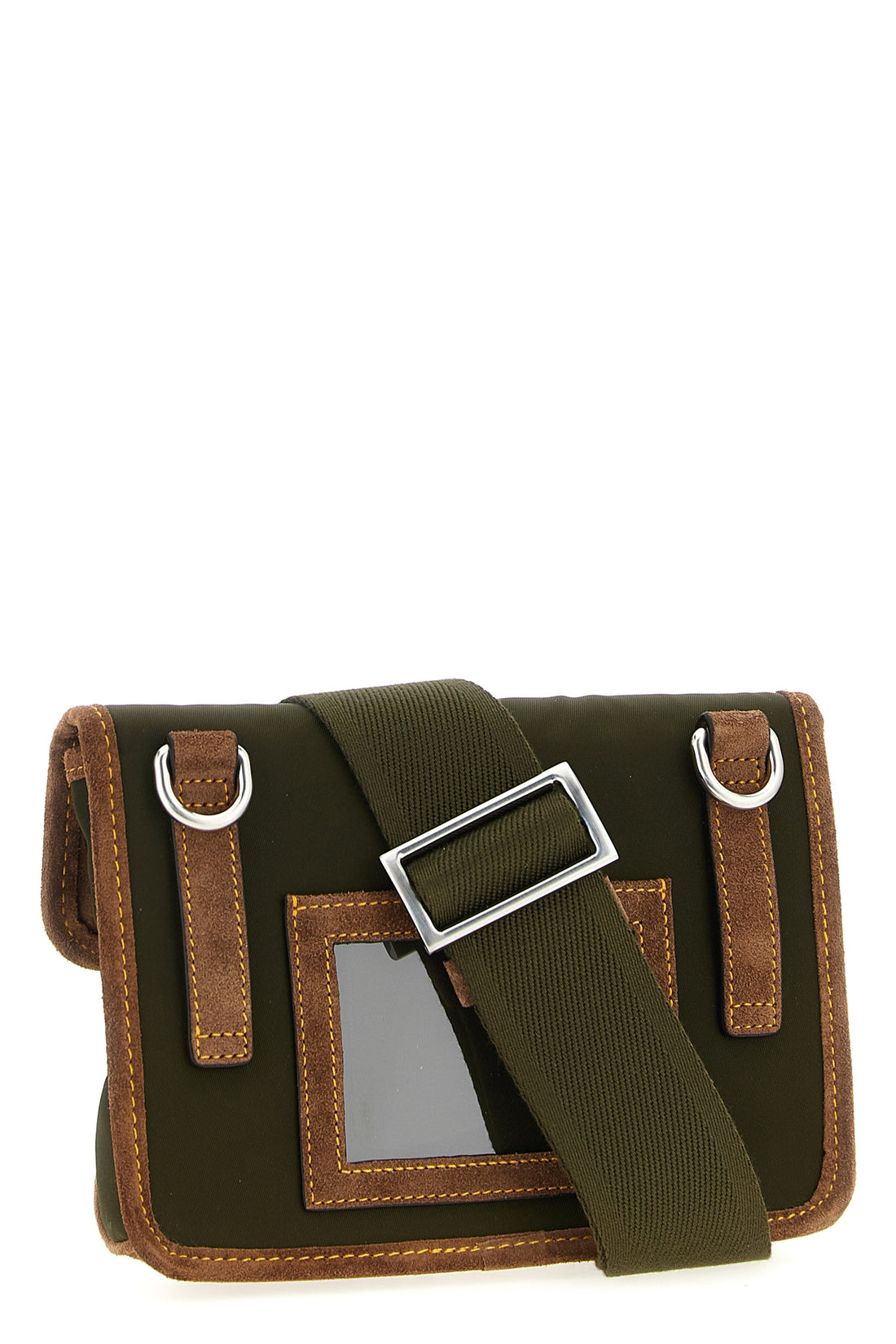 PRADA OS nylon smartphone shoulder strap